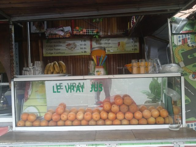 Juice, Tee/Coffe and Crepes - Marrakech