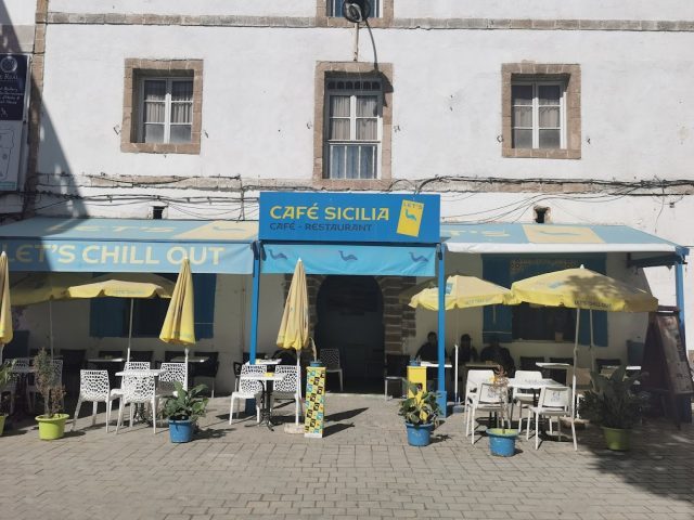 Café sicilia - Essaouira -