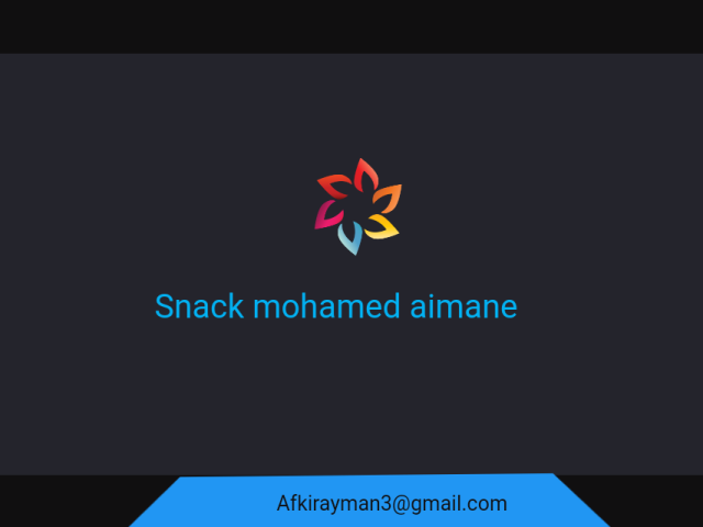 Snack mohamed aimane - Al Hoceïma - +212 623-064817