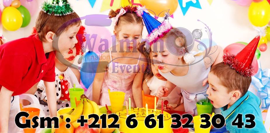 Animation et Organisation d'événements et anniversaires à Casablanca et Régions -