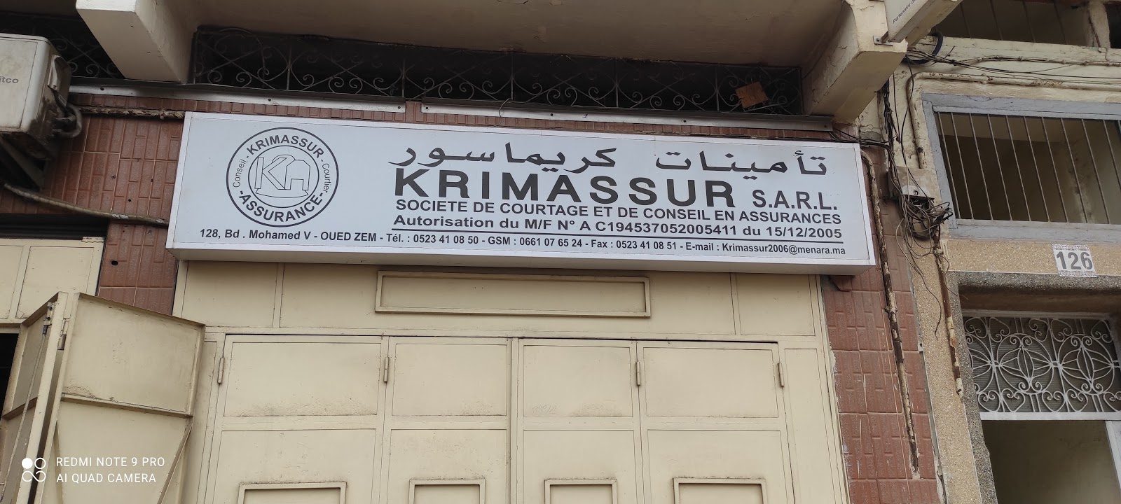 Assurance Krimassur - Oued Zem