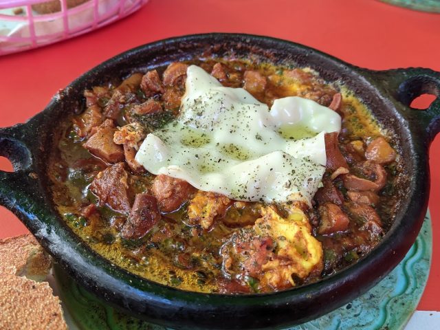 Tajine au poulpe chez Siaf - Safi -