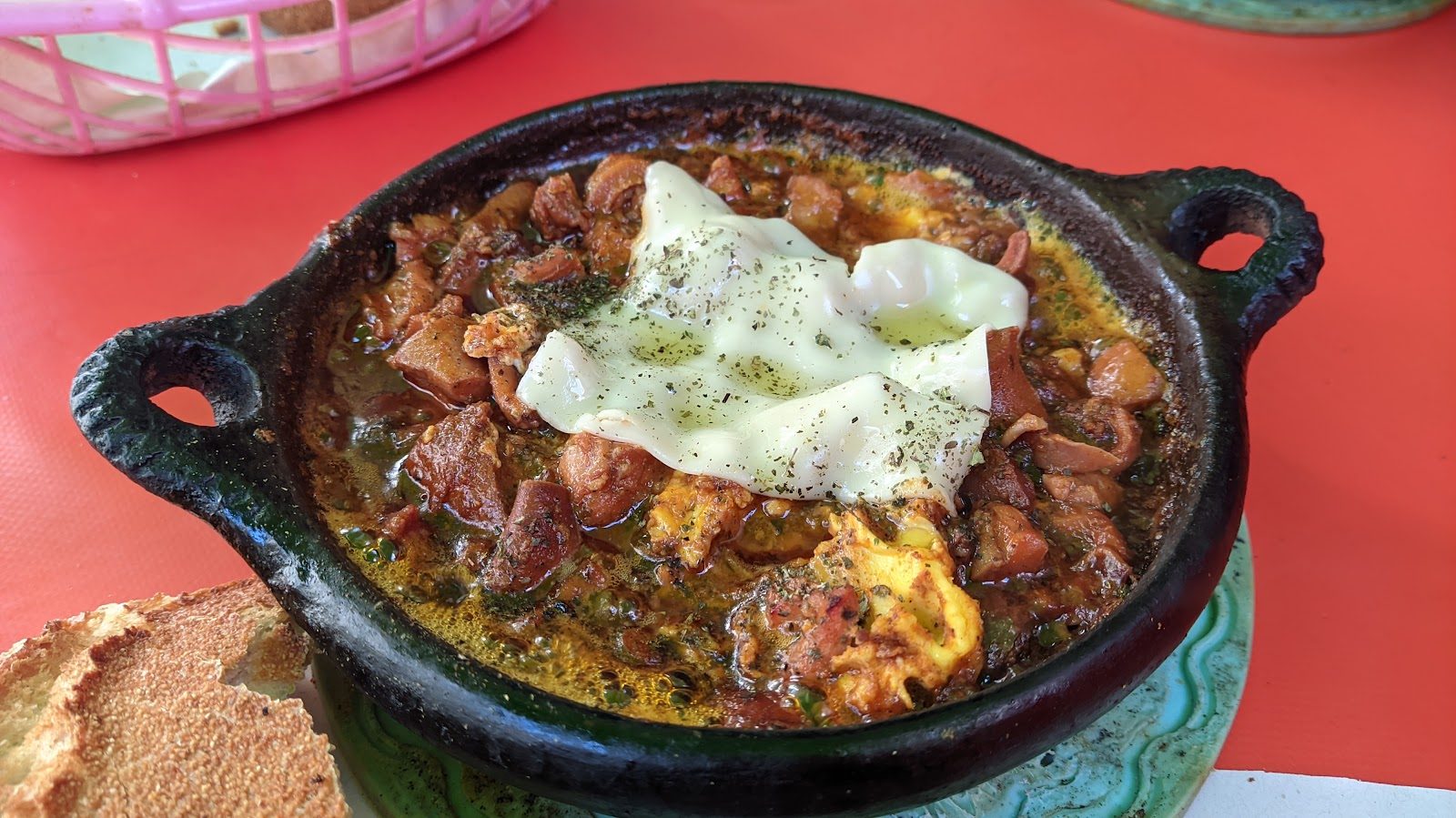 Tajine au poulpe chez Siaf - Safi
