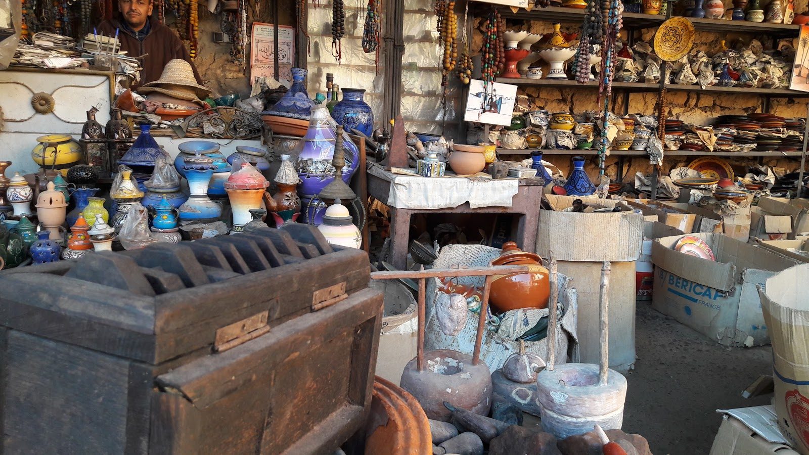 Magasin de poteries - Taroudant