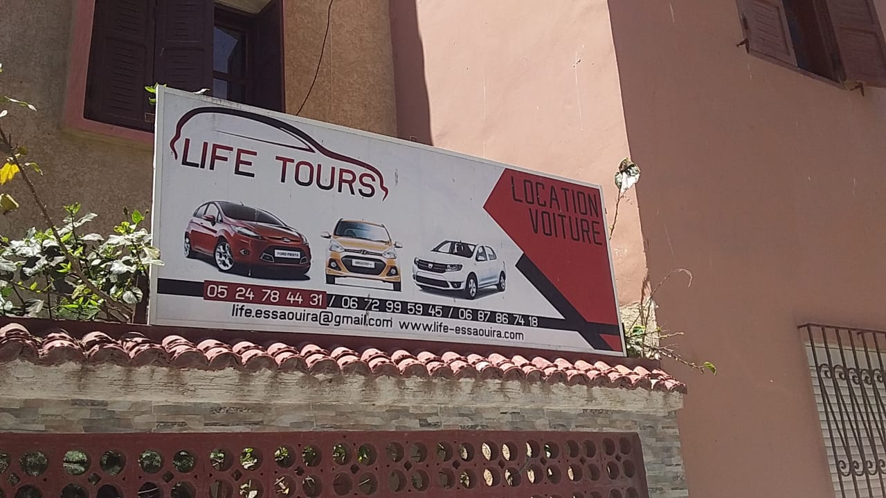 Location de voiture Life Tours - Essaouira