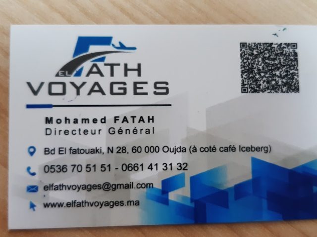 EL FATH VOYAGES - Oujda - +212 5367-05151