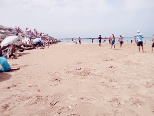 شاطئ الرمال الذهبية تمارة - Témara -