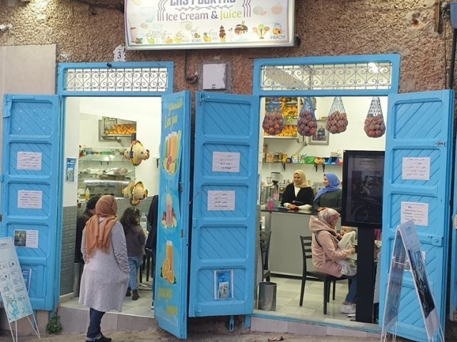 LAS PUERTAS Ice Cream & Juice - Chefchaouen - +212 607-171010