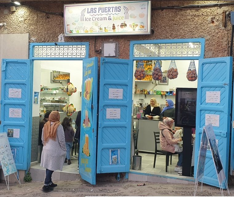 LAS PUERTAS Ice Cream & Juice - Chefchaouen