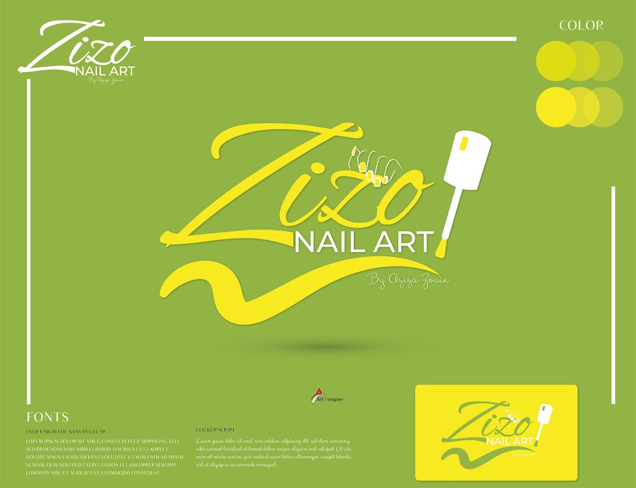 Salon zizo art nails