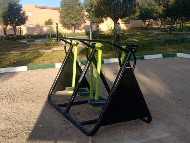 Salle de sports workout