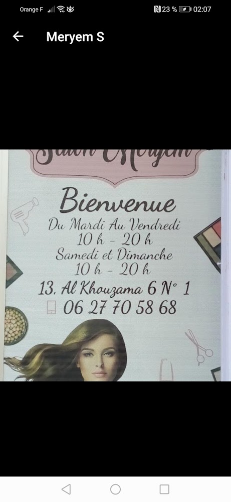 Coiffure meryem OTFI