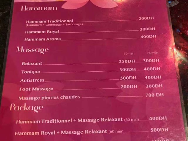 Aroma spa - Marrakech - +212 5244-58282