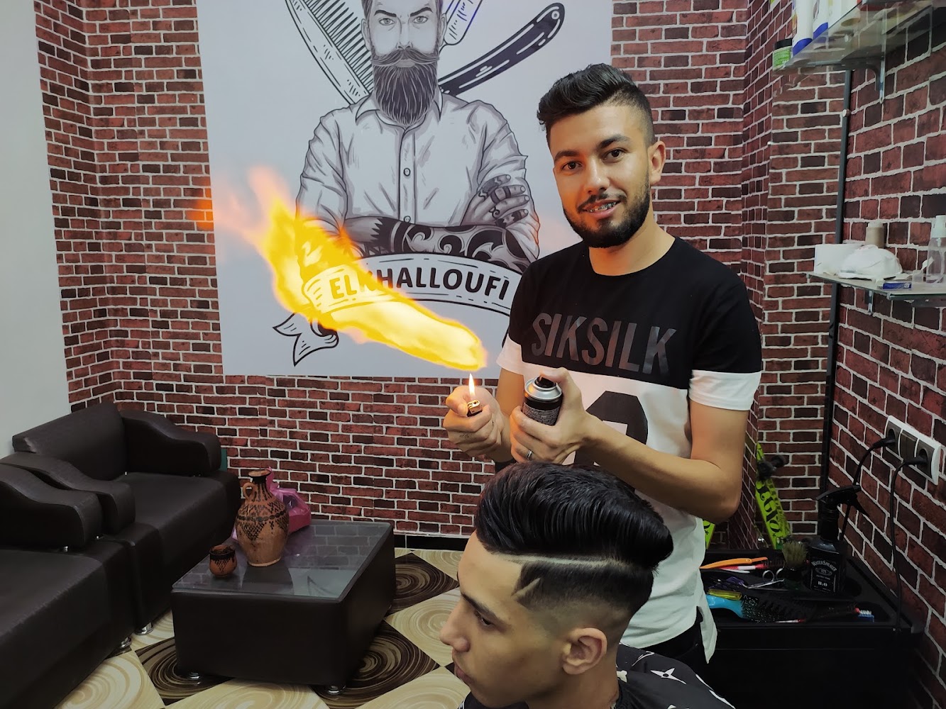 Salon elkhalloufi - Fès
