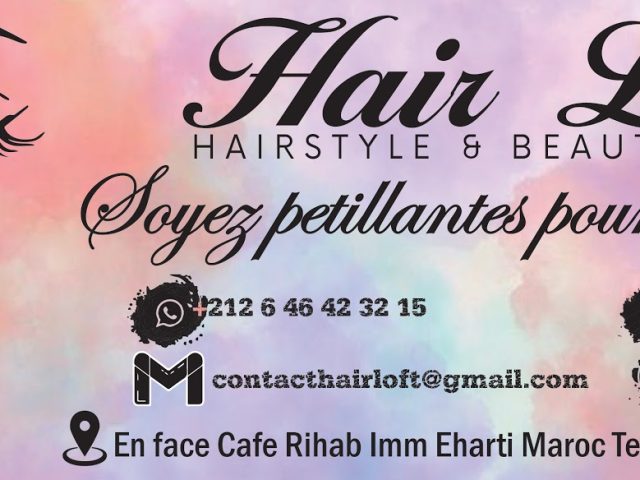 HAIRLOFT Salon Studio - Oujda - +212 646-423215