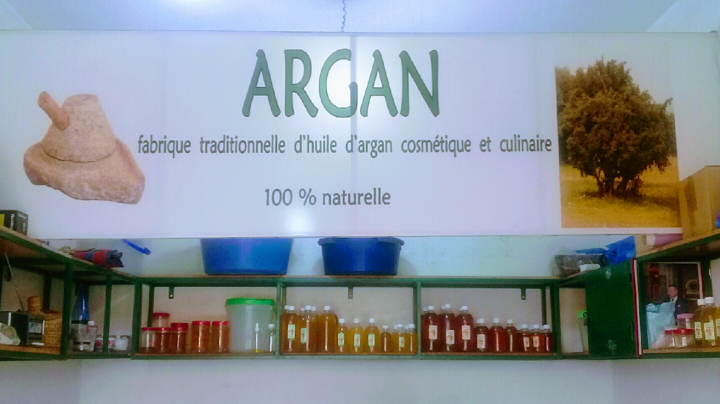 ARGAN Fabrique traditionnelle 100% naturelle - Marrakech