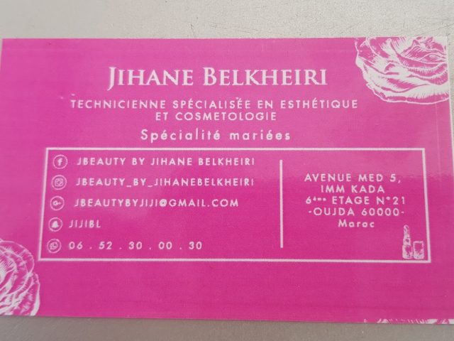 JBeauty by Jihane Belkheiri - Oujda - +212 652-300030
