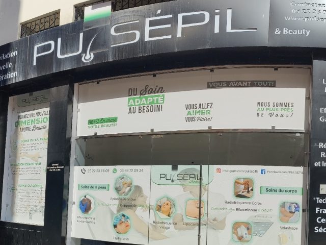 PULSÉPIL Casablanca, soins de la peau et soins du corps ( épilation définitive, photo-réjuvenation, hydrafacial, radiofréquence visage et corps, Microneedling, Cryolipolyse, velashape, Lipocavitation,) - Casablanca - +212 5222-38609