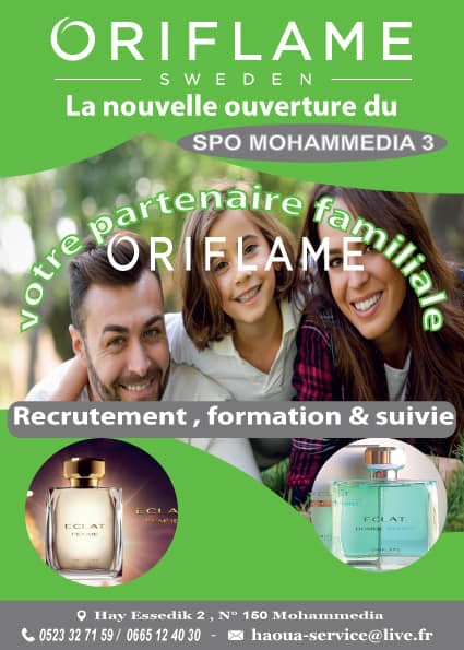 Centre de Formation et distribution Oriflame - Mohammédia