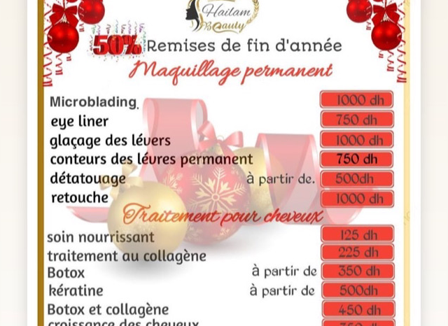 HailamBeautySalon - Tanger - +212 620-713941