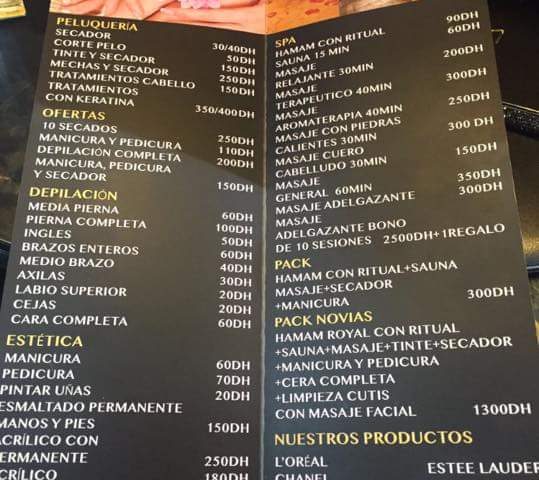 Sherin Spa - Fnideq - +212 5399-76383