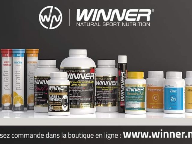 WINNER | Natural Sport Nutrition - Casablanca - +212 5229-91740