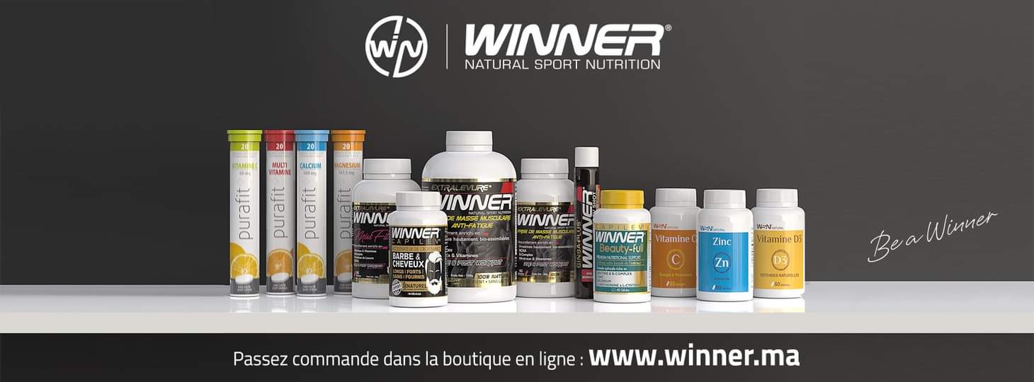 WINNER | Natural Sport Nutrition - Casablanca