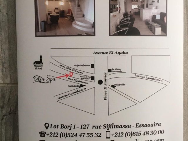 Olia Spa - Essaouira - +212 5244-75532