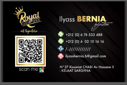 Royal Bijouterie - Tamelelt - +212 676-533488