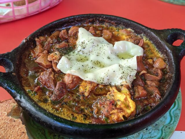 Tajine au poulpe chez Siaf - Safi -