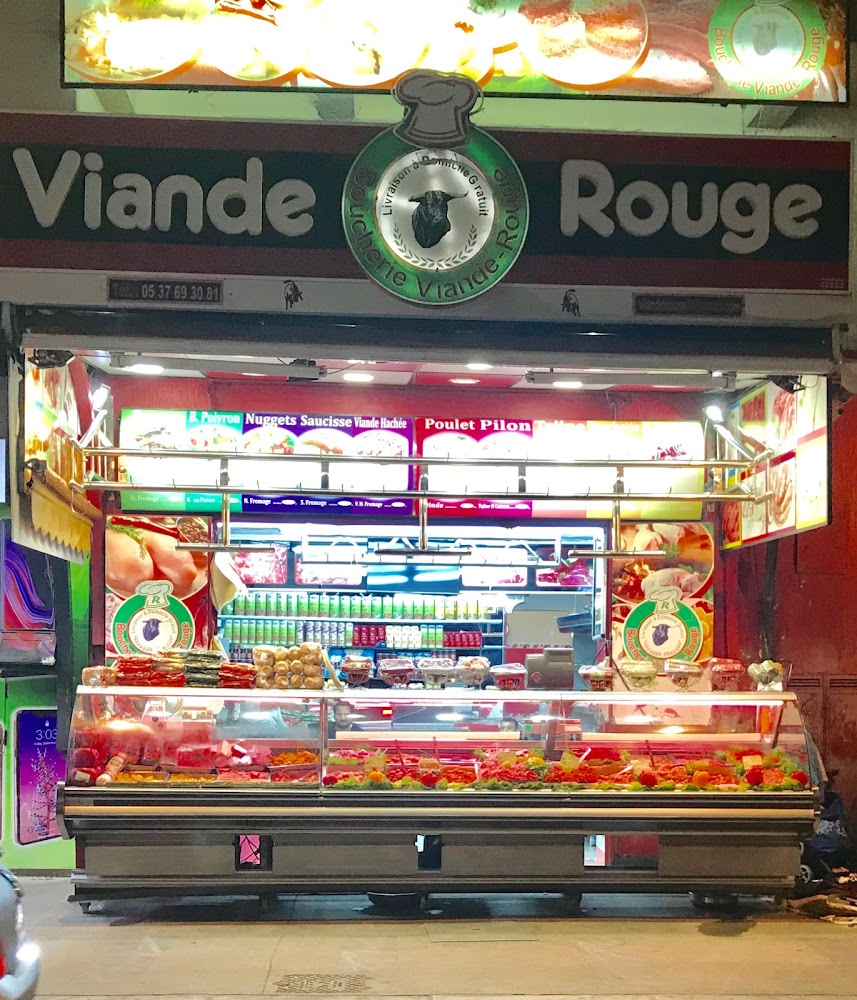 Boucherie viande rouge