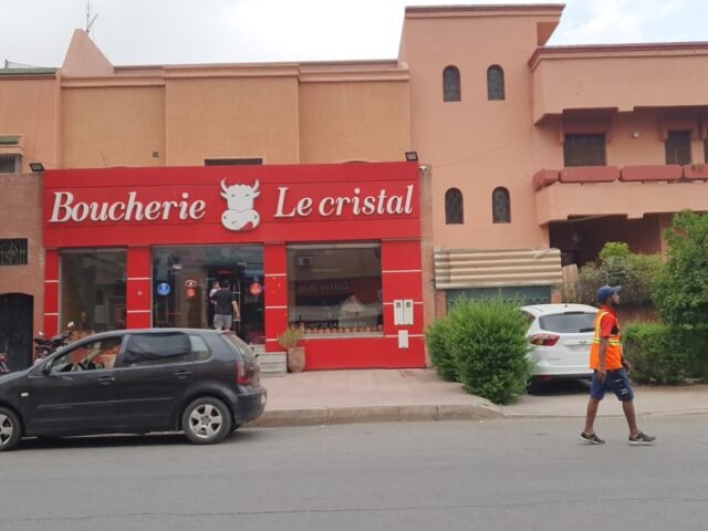 Boucherie le cristal جزار - Marrakech -