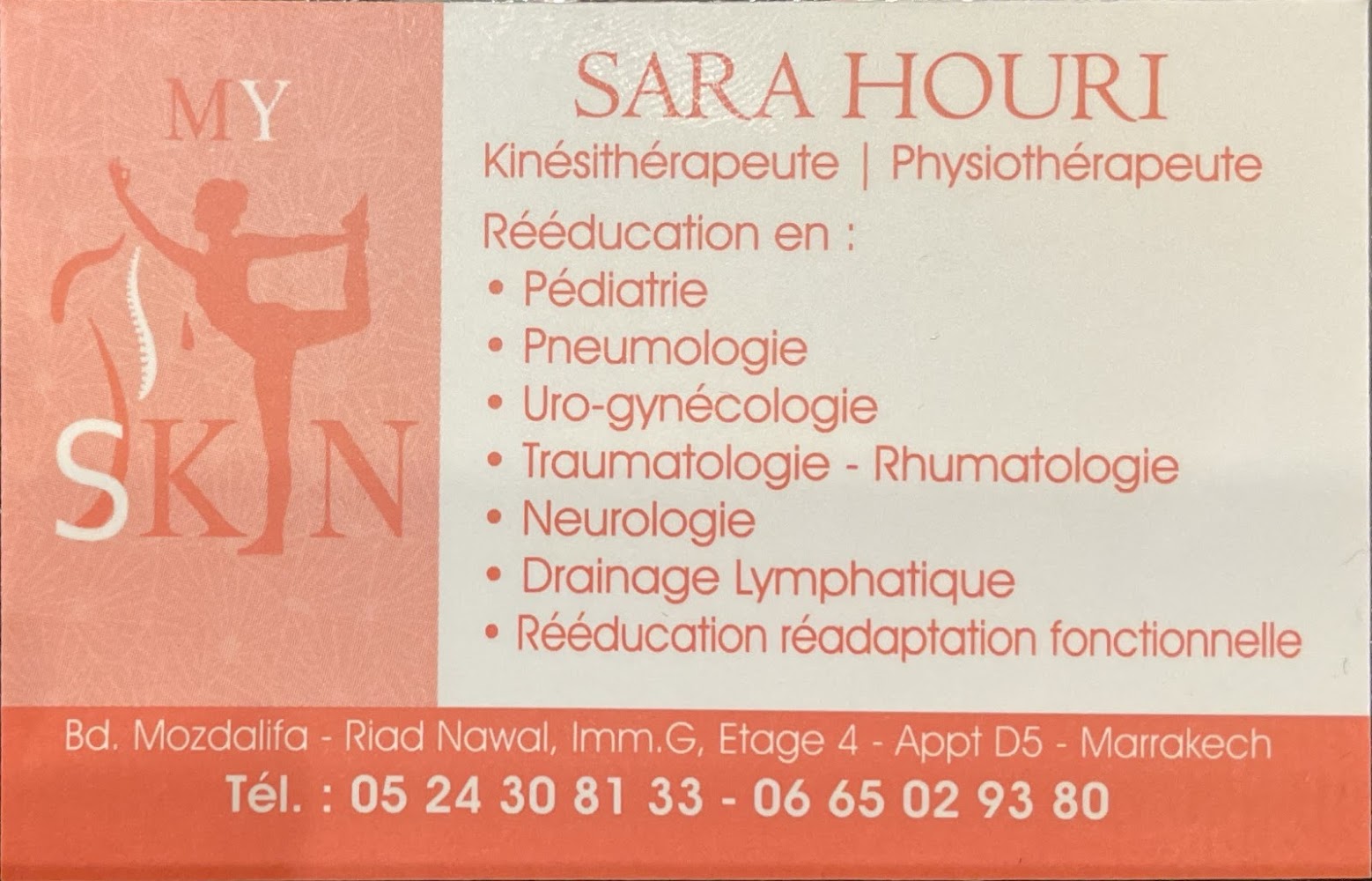 Sara HOURI - My Skin - Marrakech