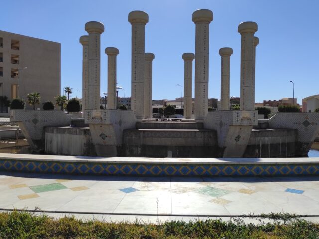 La fontaine du Palais de justice d'Oujda Maroc - Oujda -
