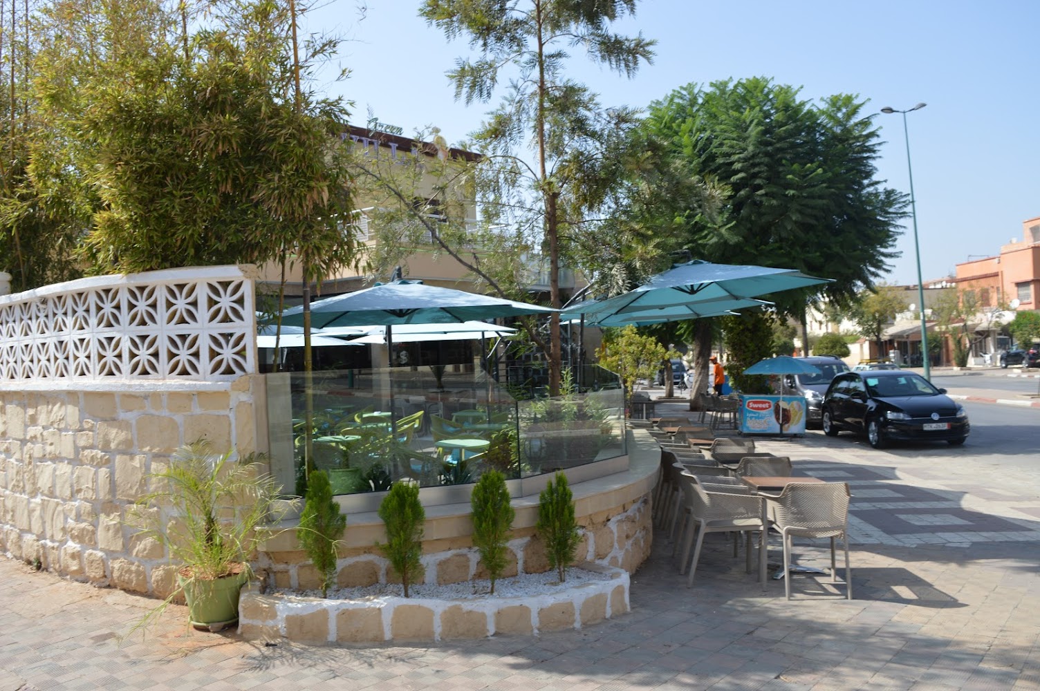 cafe salon de the GREEN VILLA - Meknès