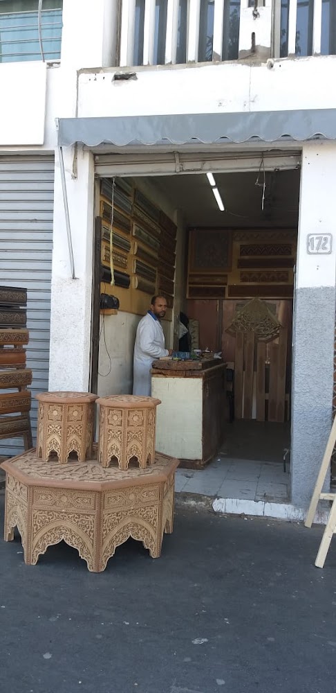 Bennani Arabesque menuiserie salon beldi Marocain à 2 Mars Casablanca - Casablanca