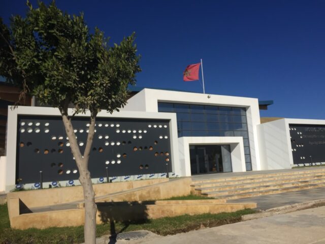 ( (salle de pétanque couverte (قاعة مغطاة للكرة الحديدية) BOULODROME - Tanger -