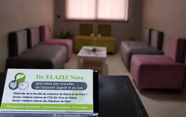 Cabinet de Gastroenterologie Dr ELaziz Nora - Salé - +212 688-426589