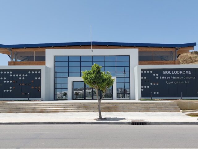 القاعة المغطات للكرة الحديدية - Tanger -