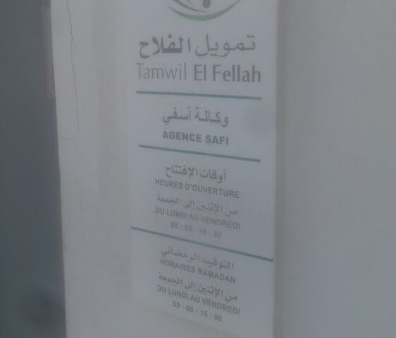 Tamwil El Fellah SAFI - Safi -