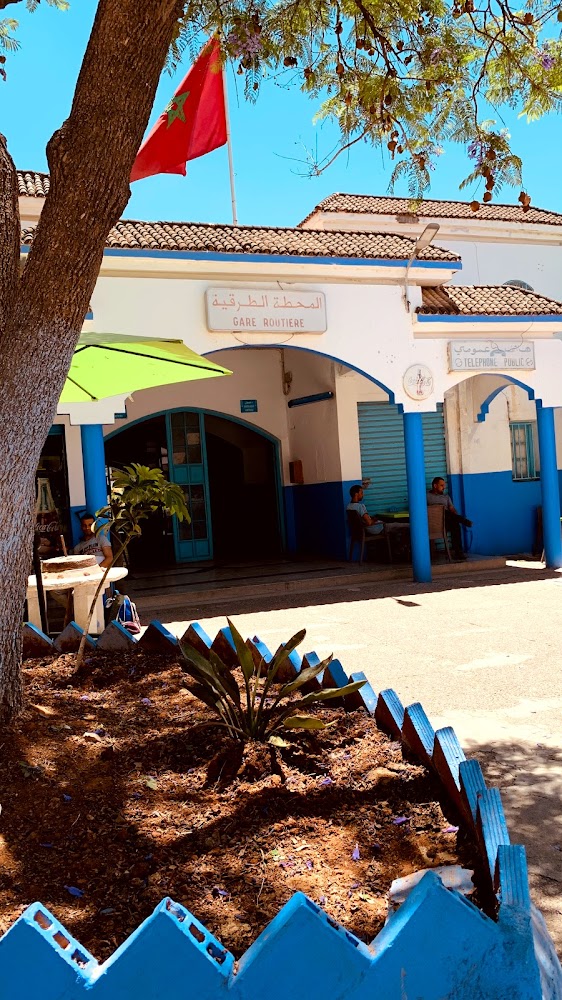 Café And Snack in front of station - Chefchaouen