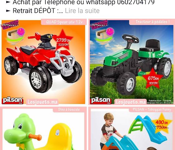 Lesjouets.ma : Vente Jouets & Puériculture - Casablanca - +212 602-202155