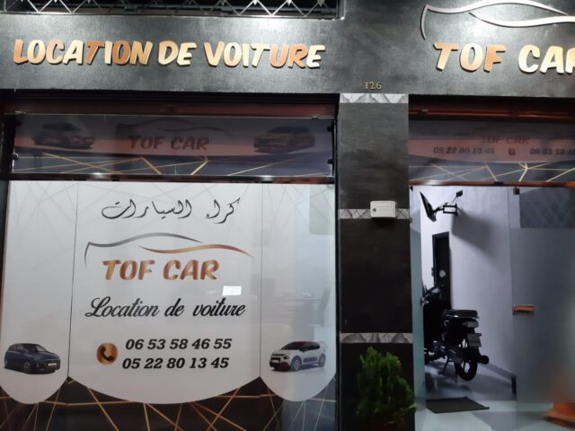 TOF CAR - Casablanca - +212 661-693604