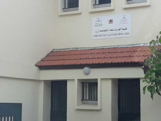 SUBDIVISION POLYVALANTE DES IMPOTS - Azrou -