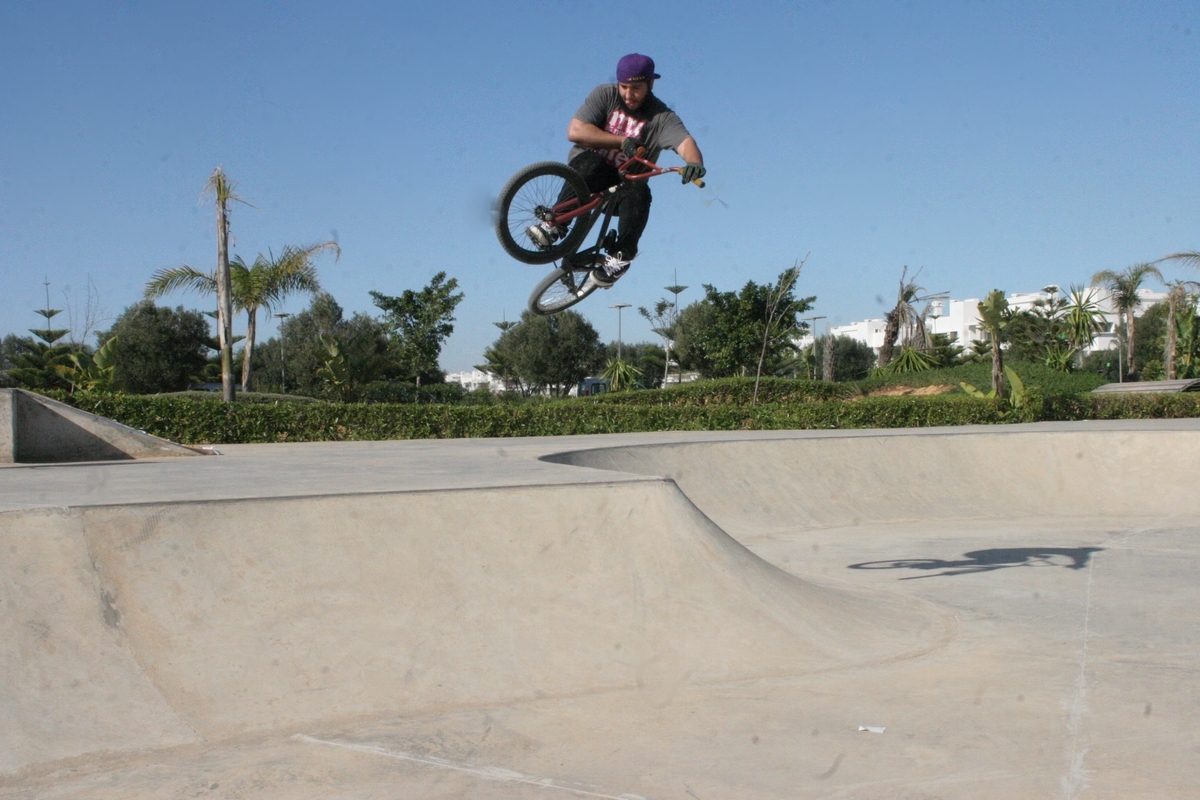 Skate spot mini rampe - Agadir