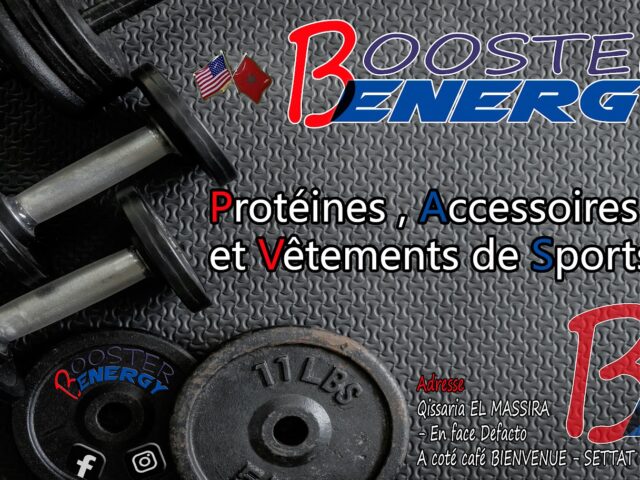 Booster energy - Settat - +212 715-549592