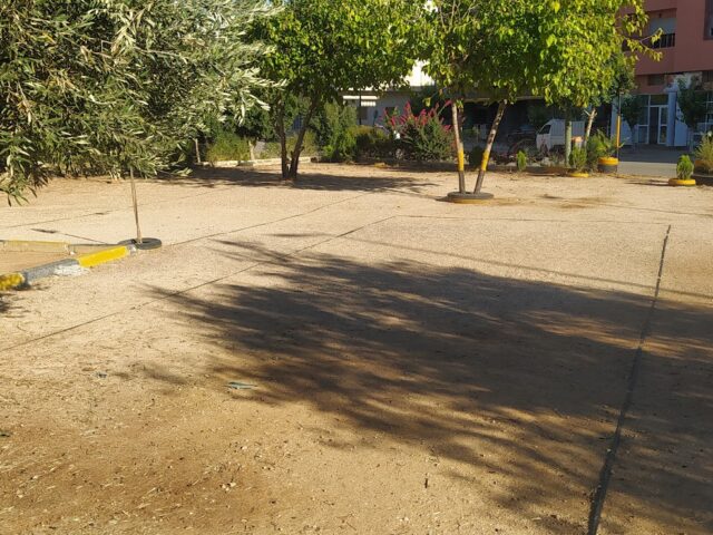 jardin de pétanque - Meknès -