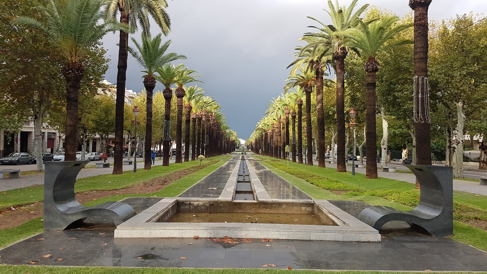 Jardin avenue Hassan II - Fès