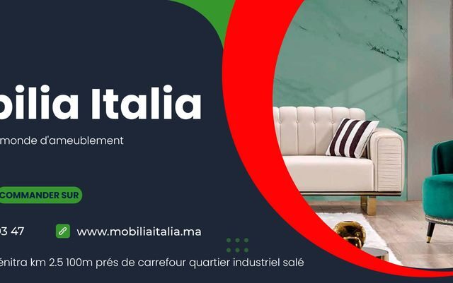 MOBILIA ITALIA - Salé - +212 642-569347