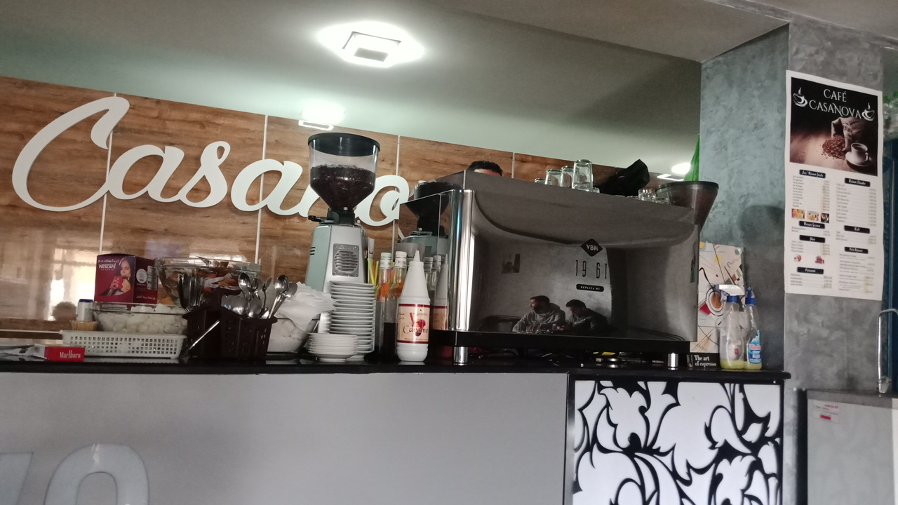Café Glacier Salon DeThé CASANOVA - Oujda